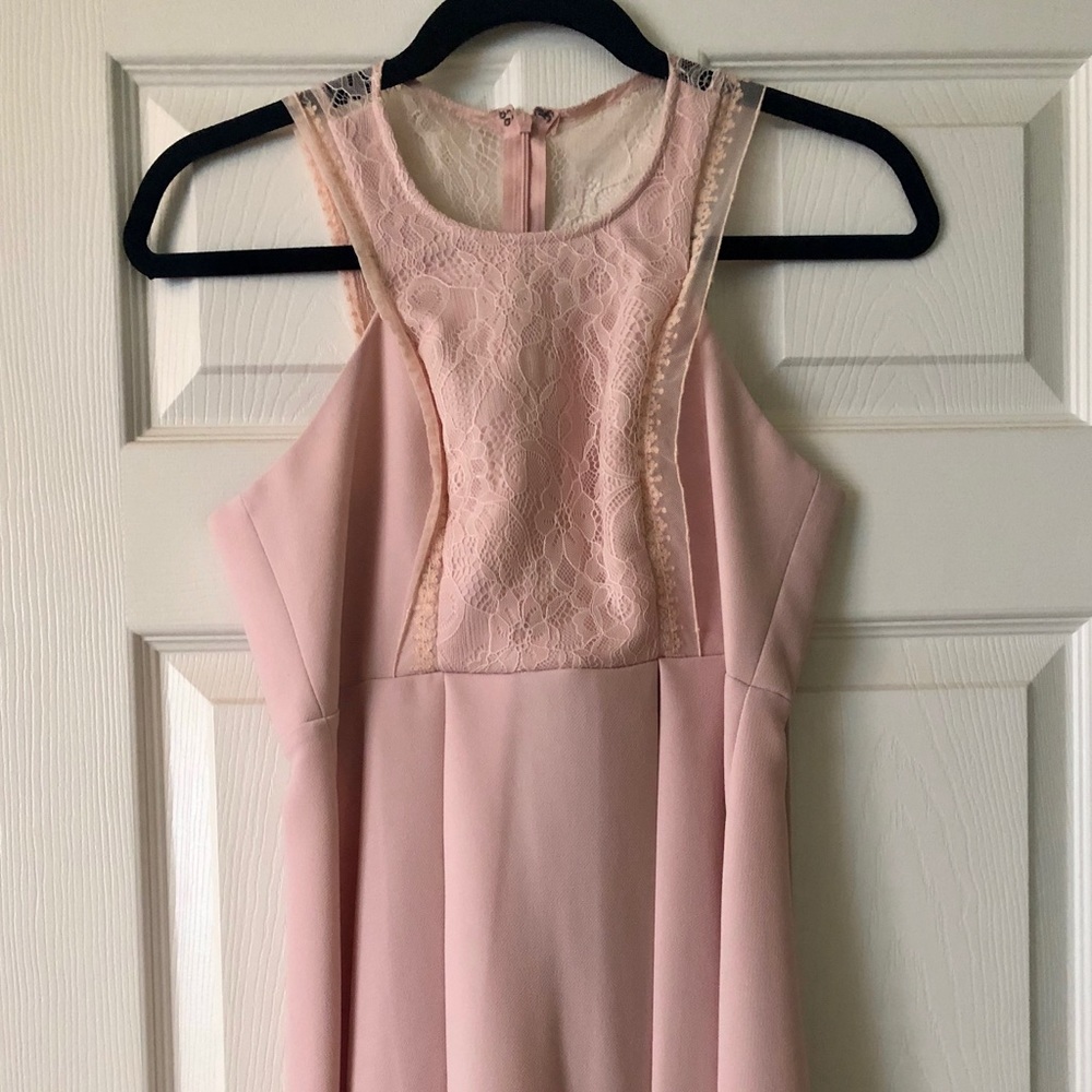 BCBGeneration baby pink dress